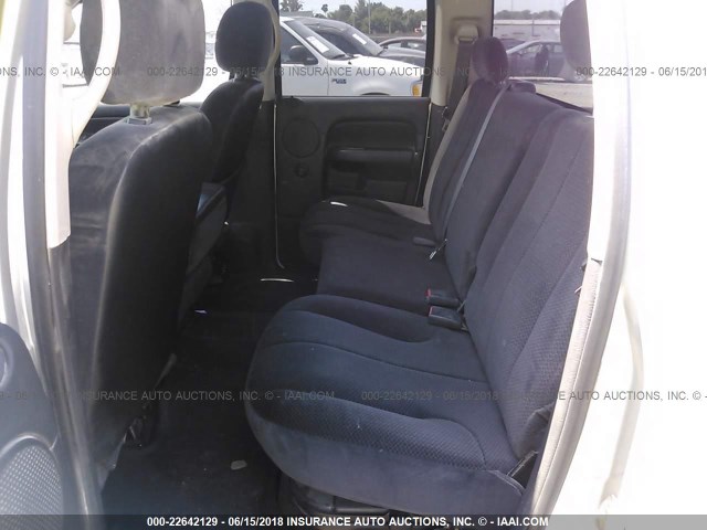 3D7KS28C25G825365 - 2005 DODGE RAM 2500 ST/SLT 银色 照片 8