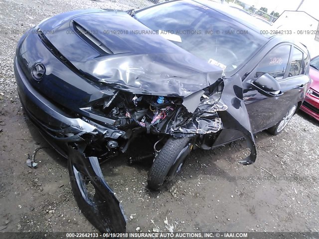 JM1BL1L41C1639815 - 2012 MAZDA SPEED 3 BLACK photo 2