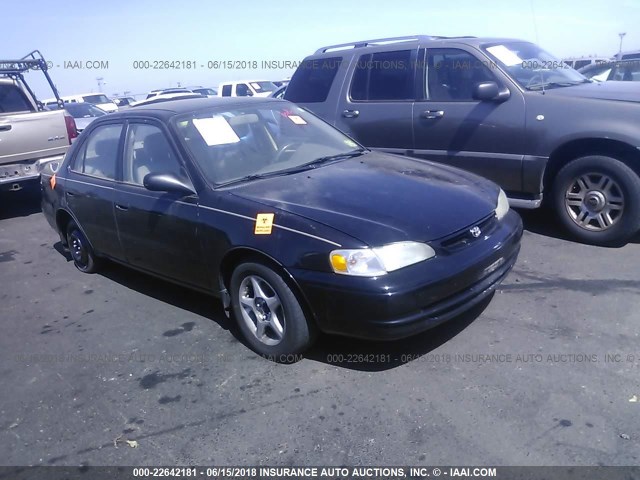 2T1BR12E3YC284674 - 2000 TOYOTA COROLLA VE/CE/LE BLACK photo 1