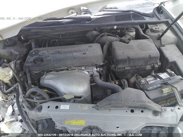 4T1BE32K35U591592 - 2005 TOYOTA CAMRY LE/XLE/SE ვერცხლისფერი ფოტო 10