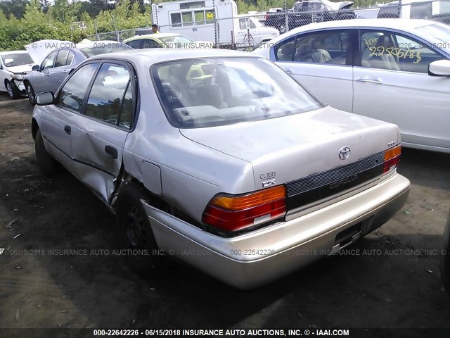 2T1AE09B9SC095385 - 1995 TOYOTA COROLLA LE/DX 金色 照片 3