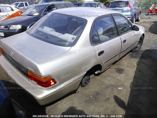 2T1AE09B9SC095385 - 1995 TOYOTA COROLLA LE/DX 金色 照片 4