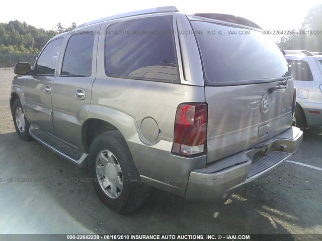 1GYEC63T43R124837 - 2003 CADILLAC ESCALADE LUXURY თაფლისფერი ფოტო 3