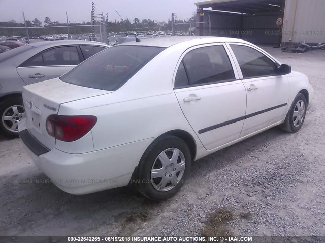 JTDBR32E152054427 - 2005 TOYOTA COROLLA CE/LE GRAY photo 4