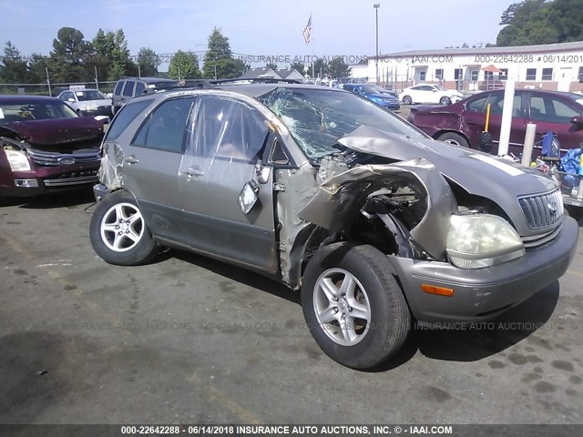 JTJGF10U010118313 - 2001 LEXUS RX 300 GOLD photo 6