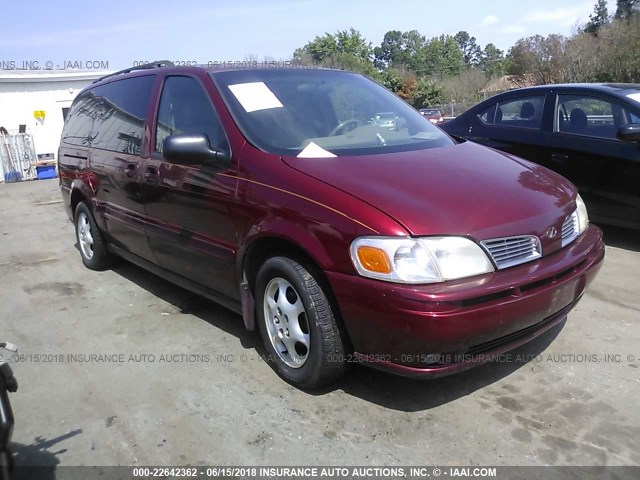 1GHDX03E71D184331 - 2001 OLDSMOBILE SILHOUETTE RED photo 1