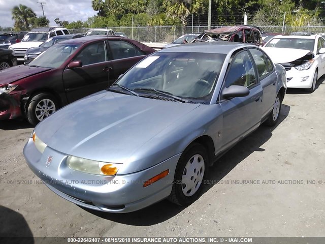 1G8ZH52812Z183109 - 2002 SATURN SL1 Light Blue photo 2