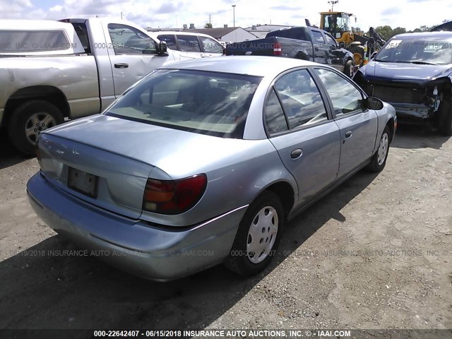 1G8ZH52812Z183109 - 2002 SATURN SL1 Light Blue photo 4