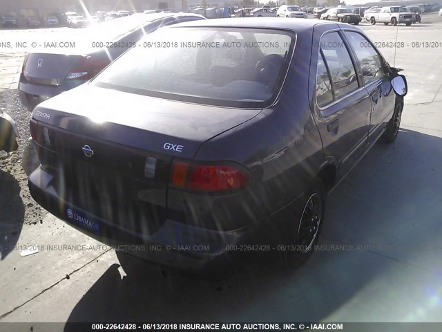 1N4AB41D8VC708628 - 1997 NISSAN SENTRA XE/GXE/GLE/BASE GRAY photo 4