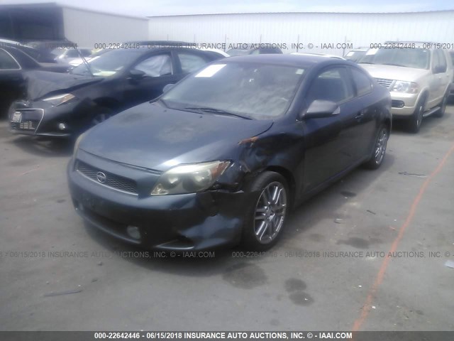 JTKDE167670186966 - 2007 TOYOTA SCION TC GRAY photo 2