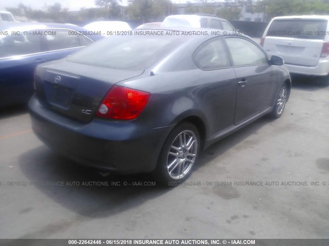 JTKDE167670186966 - 2007 TOYOTA SCION TC 灰色 照片 4