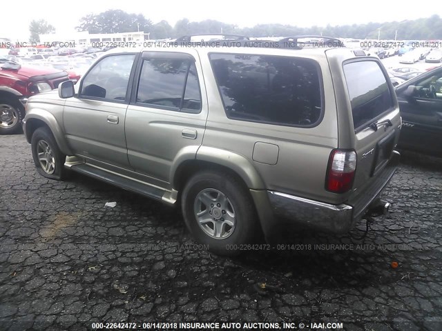 JT3GN86R410207887 - 2001 TOYOTA 4RUNNER SR5 Champagne photo 3