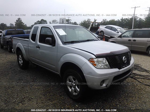 1N6AD0CU5CC415113 - 2012 NISSAN FRONTIER SV/PRO-4X SILVER photo 1