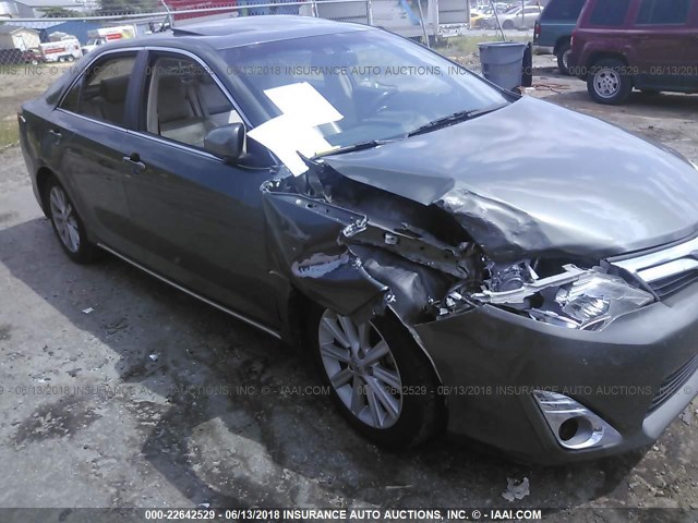 4T1BF1FK6DU684505 - 2013 TOYOTA CAMRY L/SE/LE/XLE 绿色 照片 1