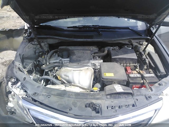 4T1BF1FK6DU684505 - 2013 TOYOTA CAMRY L/SE/LE/XLE 绿色 照片 10