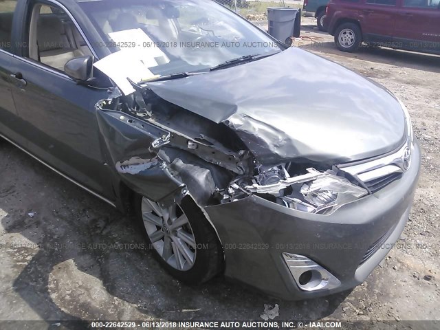 4T1BF1FK6DU684505 - 2013 TOYOTA CAMRY L/SE/LE/XLE 绿色 照片 6