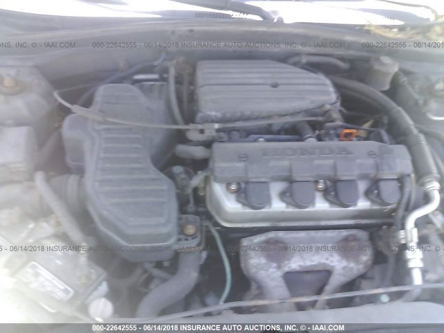 2HGES163X5H565903 - 2005 HONDA CIVIC DX VP Boz foto 10