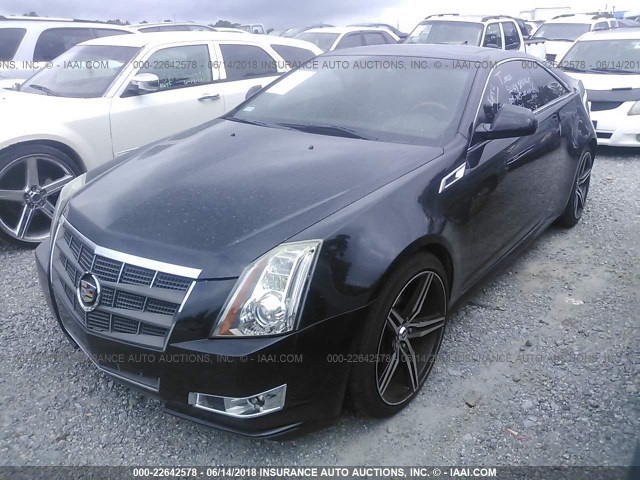 1G6DS1ED4B0164385 - 2011 CADILLAC CTS PREMIUM COLLECTION BLACK photo 2