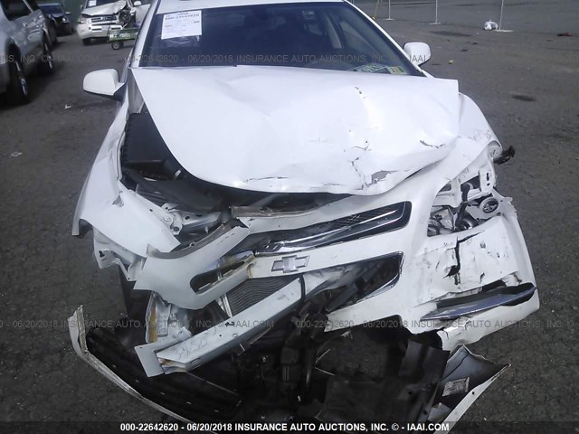 1G1ZC5E02CF160024 - 2012 CHEVROLET MALIBU 1LT თეთრი ფოტო 6