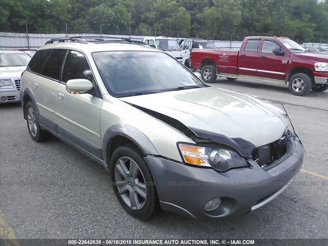 4S4BP86CX54361171 - 2005 SUBARU LEGACY OUTBACK H6 R LL BEAN SILVER photo 1