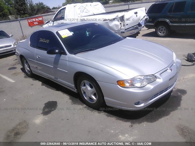 2G1WX15K219149421 - 2001 CHEVROLET MONTE CARLO SS 银色 照片 1