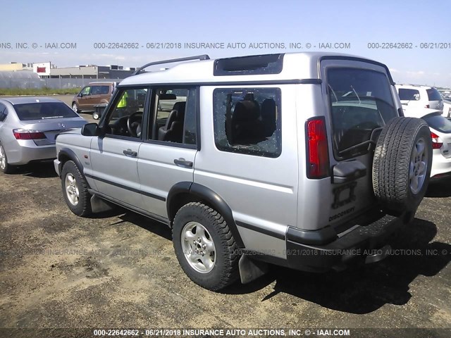 SALTW16403A822882 - 2003 LAND ROVER DISCOVERY II SE SILVER photo 3