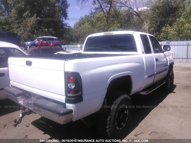 3B7HF13Z51G791561 - 2001 DODGE RAM 1500 WHITE photo 4