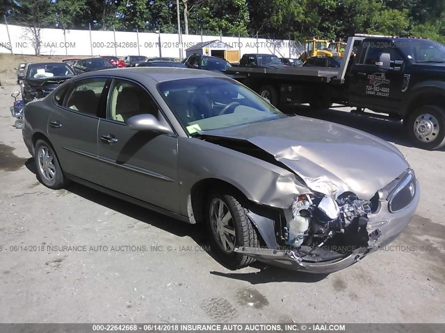 2G4WC582871221179 - 2007 BUICK LACROSSE CX GOLD photo 1