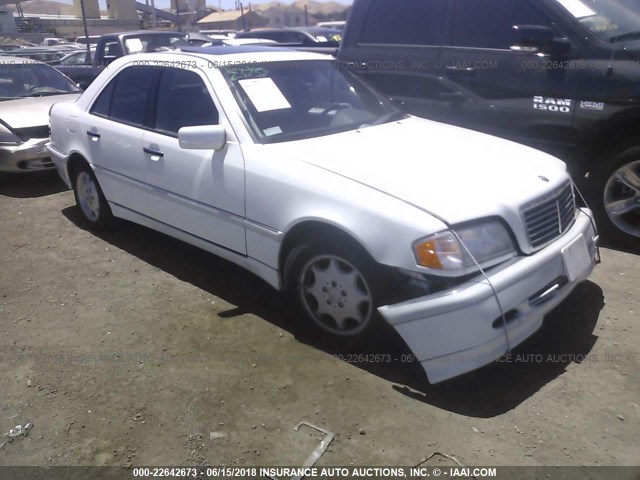 WDBHA29G0YA852154 - 2000 MERCEDES-BENZ C 280 WHITE photo 1