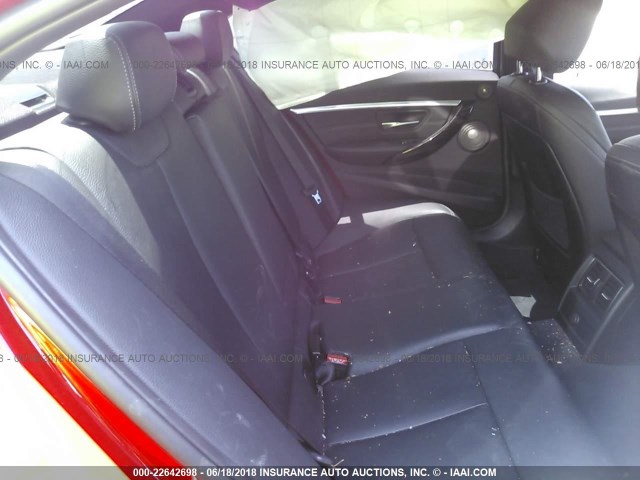 WBA8B3G33HNU35895 - 2017 BMW 340 I წითელი ფოტო 8