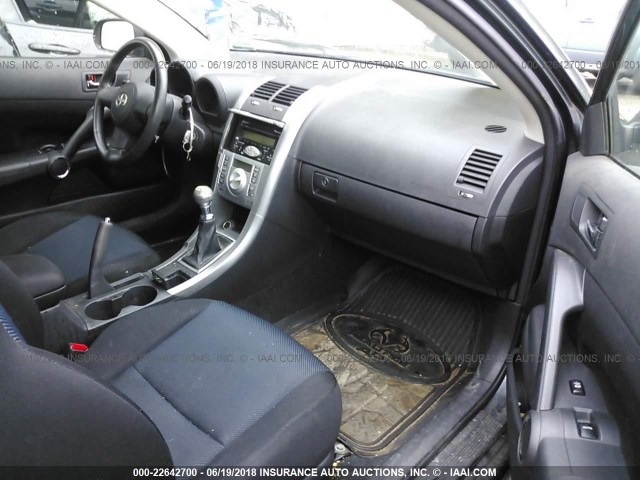 JTKDE177050025332 - 2005 TOYOTA SCION TC 灰色 照片 5