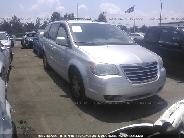 2A8HR54159R510283 - 2009 CHRYSLER TOWN & COUNTRY TOURING SILVER photo 1