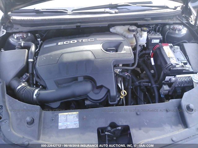 1G1ZC5EB2AF129645 - 2010 CHEVROLET MALIBU 1LT 黑色 照片 10