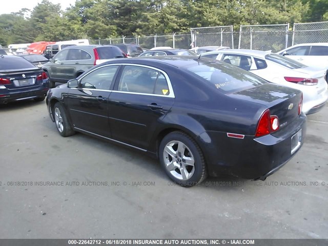 1G1ZC5EB2AF129645 - 2010 CHEVROLET MALIBU 1LT 黑色 照片 3