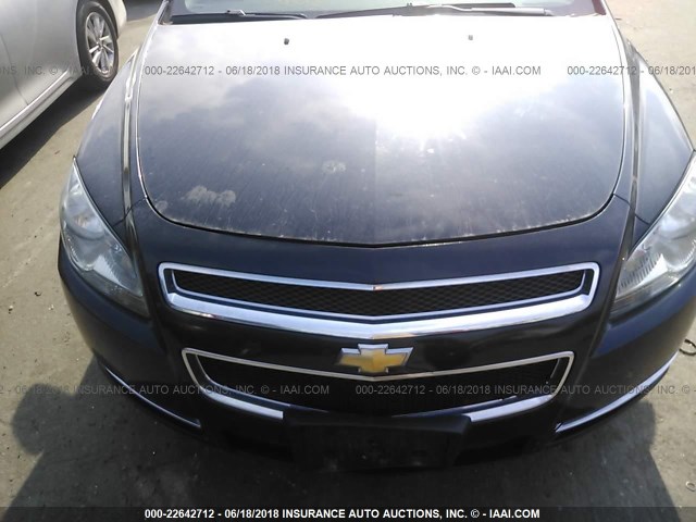 1G1ZC5EB2AF129645 - 2010 CHEVROLET MALIBU 1LT 黑色 照片 6