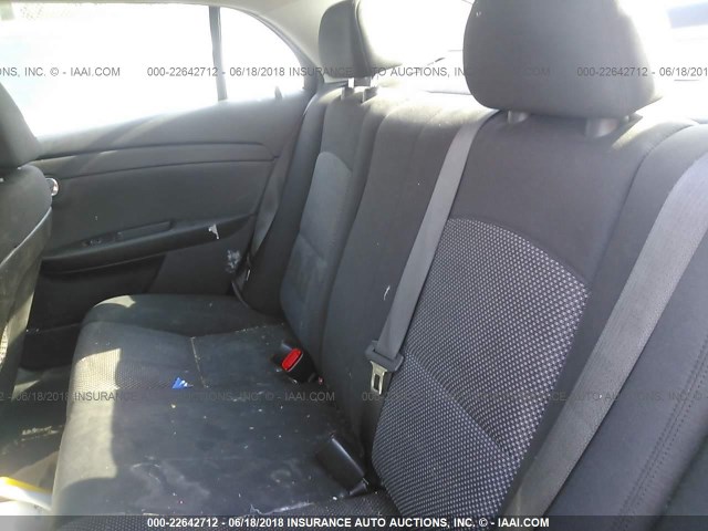 1G1ZC5EB2AF129645 - 2010 CHEVROLET MALIBU 1LT 黑色 照片 8