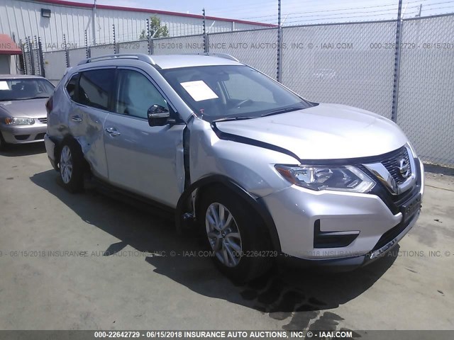 KNMAT2MV6HP526097 - 2017 NISSAN ROGUE S/SV SILVER photo 1