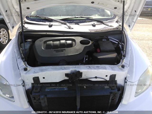 3GNDA13D27S613850 - 2007 CHEVROLET HHR LS WHITE photo 10