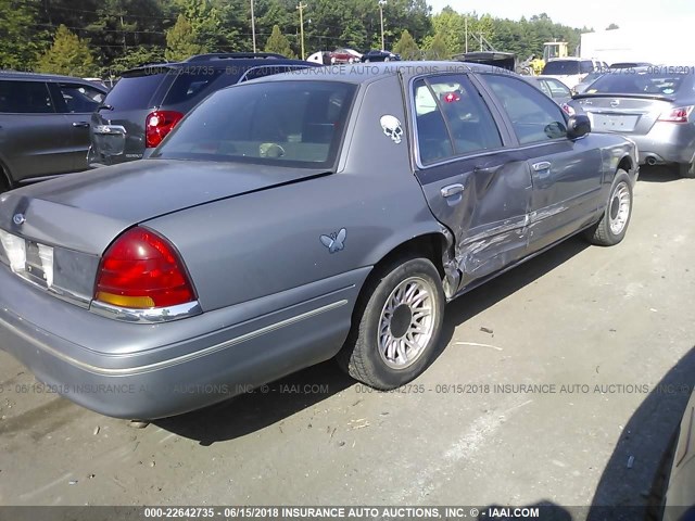 2FAFP71W4WX117100 - 1998 FORD CROWN VICTORIA POLICE INTERCEPTOR GRAY photo 6