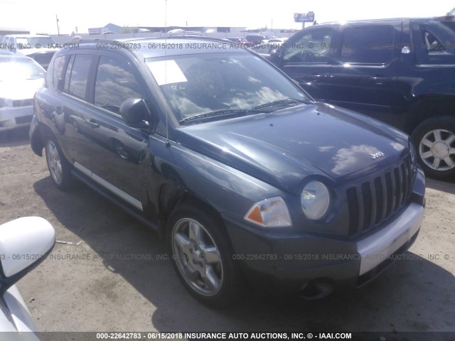 1J8FT57W47D230967 - 2007 JEEP COMPASS LIMITED GRAY photo 1