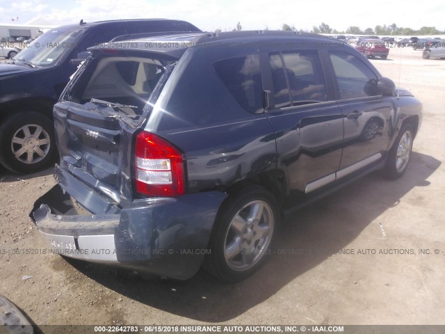 1J8FT57W47D230967 - 2007 JEEP COMPASS LIMITED GRAY photo 4