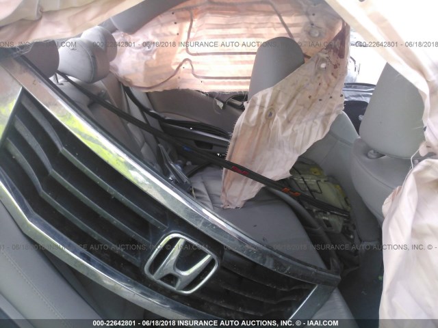 JHMCP26898C069487 - 2008 HONDA ACCORD EXL GRAY photo 8