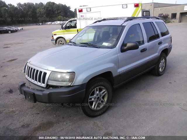 1J4GW48S24C302043 - 2004 JEEP GRAND CHEROKEE LAREDO/COLUMBIA/FREEDOM 银色 照片 2