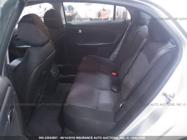 1G1ZC5E08CF200459 - 2012 CHEVROLET MALIBU 1LT ვერცხლისფერი ფოტო 8