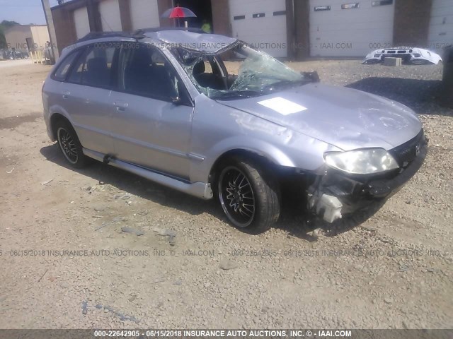 JM1BJ245621554891 - 2002 MAZDA PROTEGE PR5 银色 照片 1