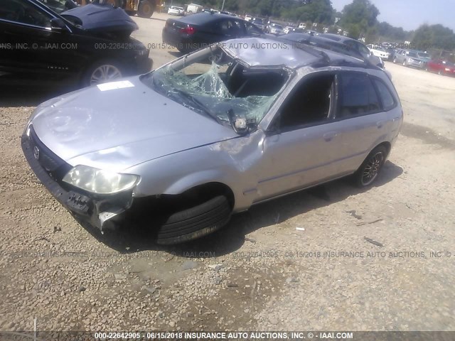JM1BJ245621554891 - 2002 MAZDA PROTEGE PR5 银色 照片 2
