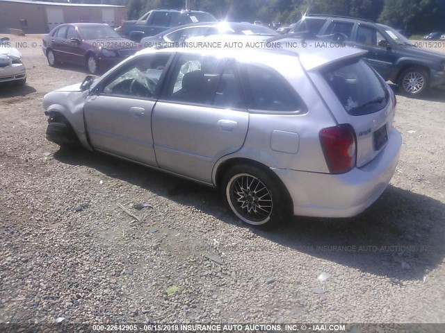 JM1BJ245621554891 - 2002 MAZDA PROTEGE PR5 银色 照片 3