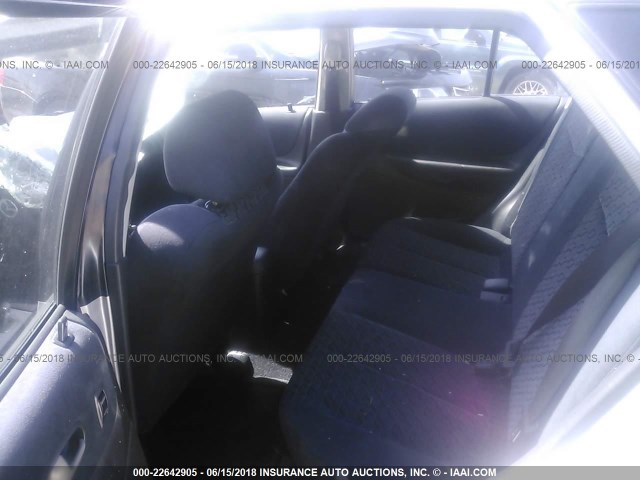 JM1BJ245621554891 - 2002 MAZDA PROTEGE PR5 银色 照片 8