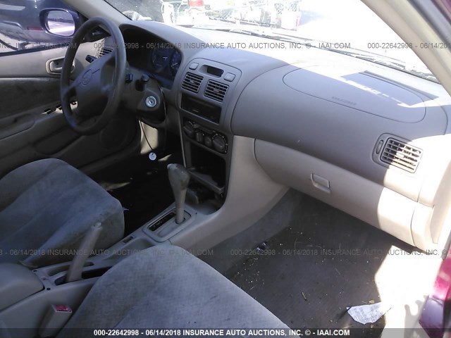 1NXBR12E5WZ006774 - 1998 TOYOTA COROLLA VE/CE/LE 栗色 照片 5