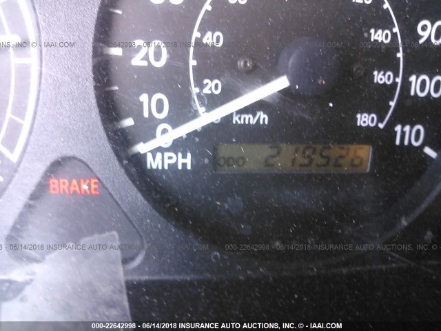 1NXBR12E5WZ006774 - 1998 TOYOTA COROLLA VE/CE/LE 栗色 照片 7